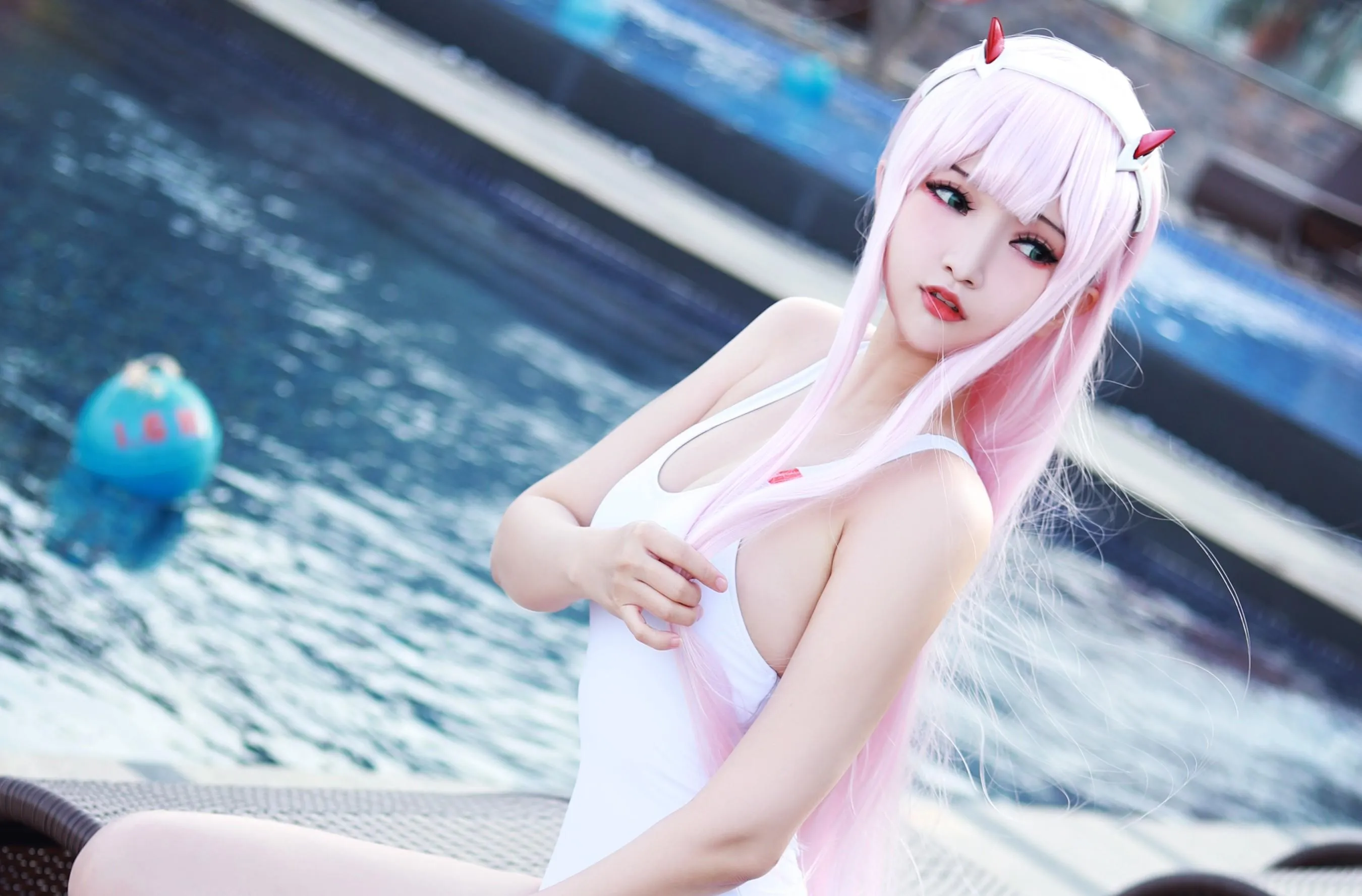 Potato Godzilla – NO.74 Zero Two Swimsuit [29P]插图2